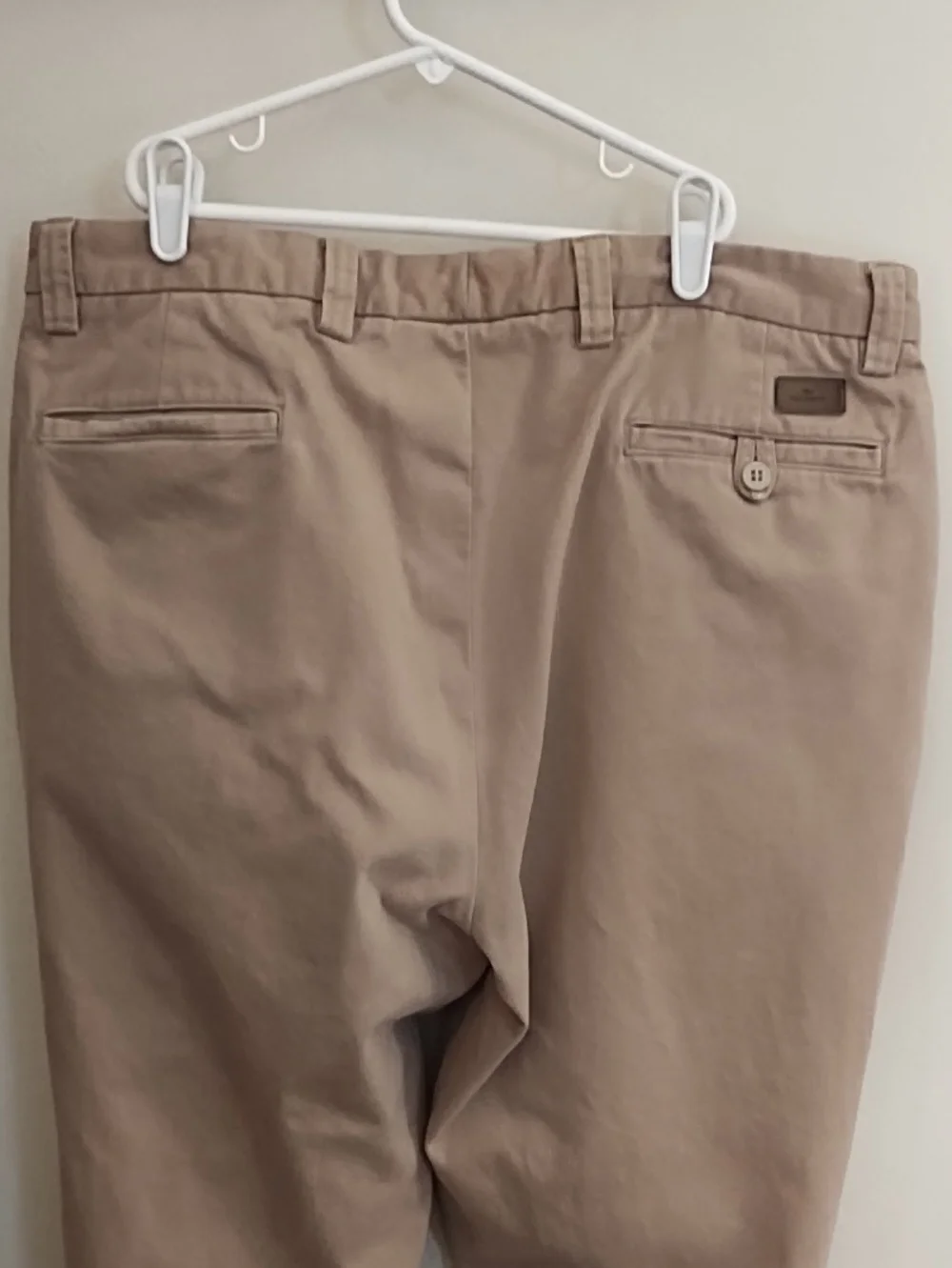 Dockers Beige Straight-Leg Chinos